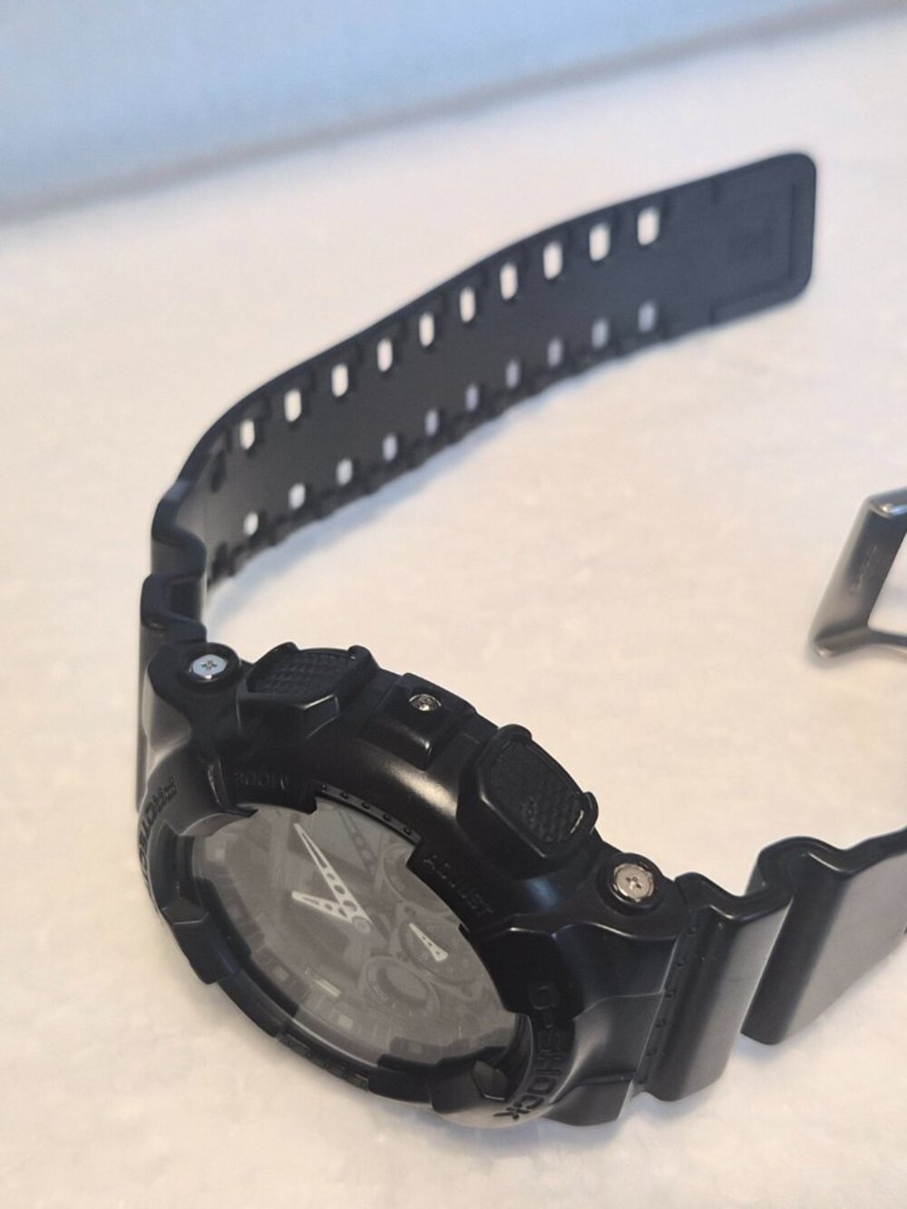 Casio G Shock Matte black finish Digital and Analog - Picture 12 of 12